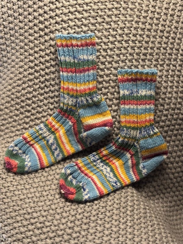 Socke "Bunte Landlust 1.2" – Bild 2