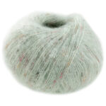 Natural Superkid Tweed Lacegarn Mint